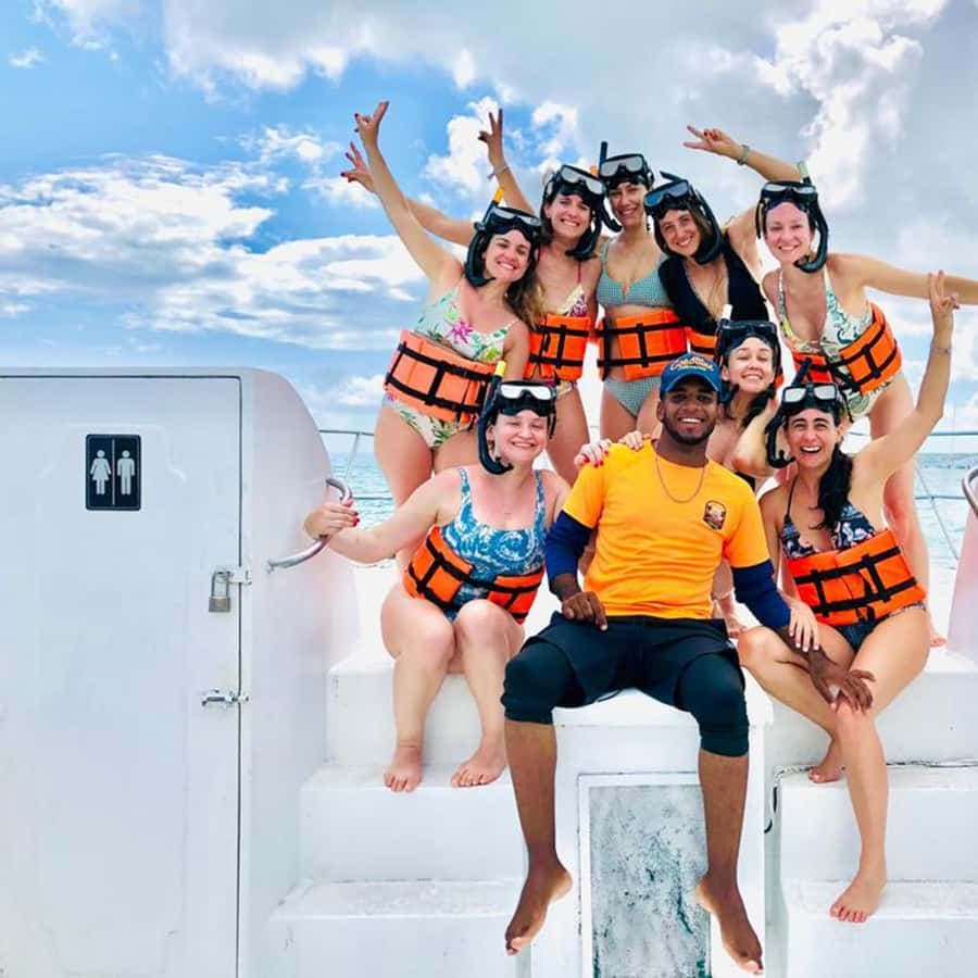 Punta Cana: Catamaran Party Cruise with Snorkeling — Guided tour and outdoor activity